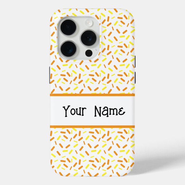 Rainbow Sprinkles Maverique Pride Flag Case-Mate iPhone Hülle (Rückseite)