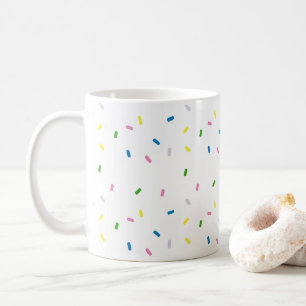 Rainbow Sprinkles Pattern Tasse