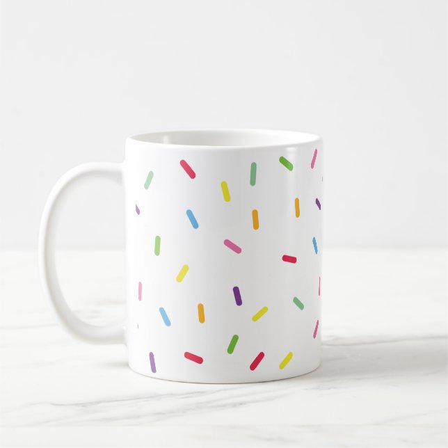 Rainbow Sprinkles Tasse (Links)