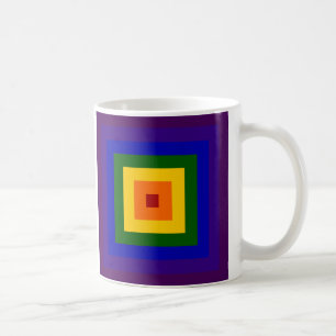 Rainbow Square Kaffeetasse