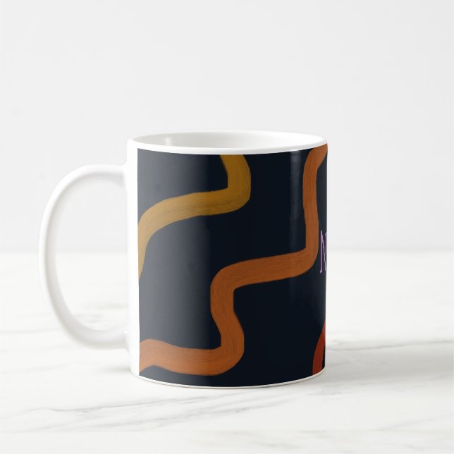 Rainbow Squiggle Kaffeetasse (Links)