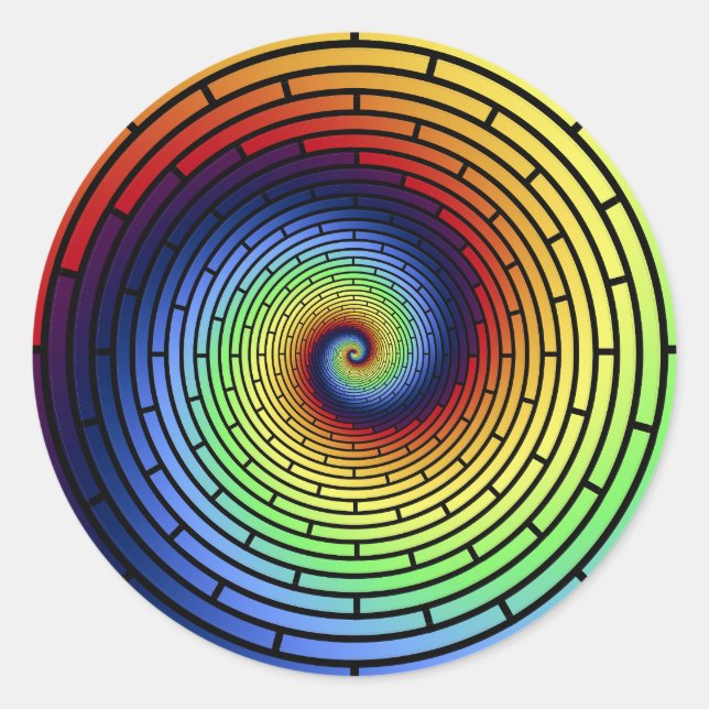 Rainbow Squirary Sticker ROY G BIV (Vorderseite)