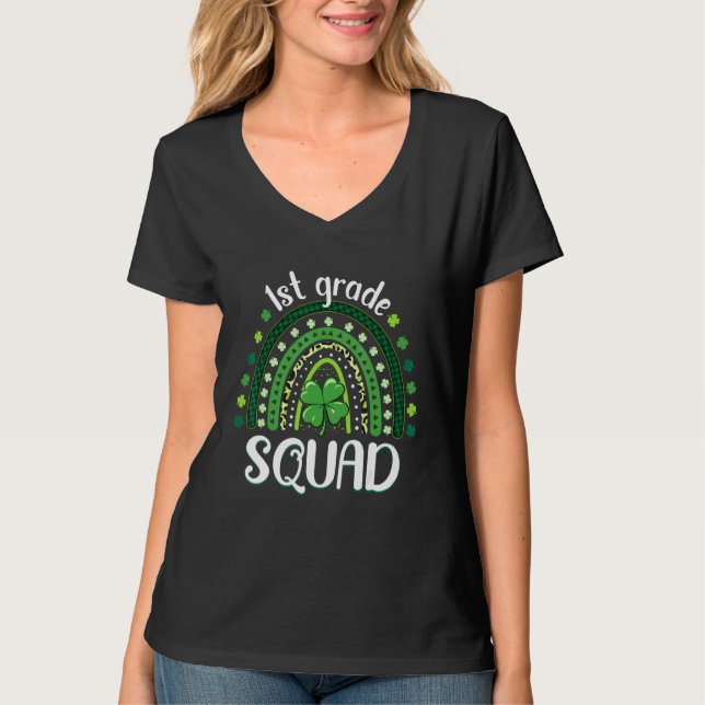 Rainbow St Patricku2019s D T-Shirt (Vorderseite)