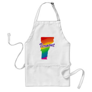 Rainbow-Staat von Vermont Schürze