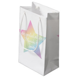 Rainbow Star Baby Dusche Kleine Geschenktüte