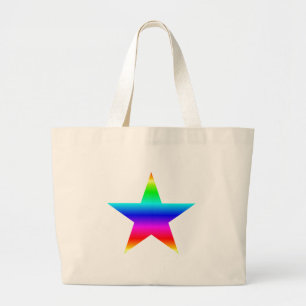 Rainbow Star Bag Jumbo Stoffbeutel