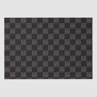 Rainbow Star Checkerboard Seidenpapier