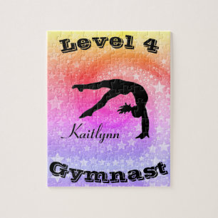 Rainbow Star Gymnastics Individuelle Name Puzzle