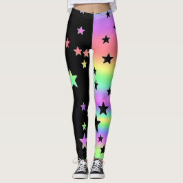 Rainbow-Star-Leggings Leggings