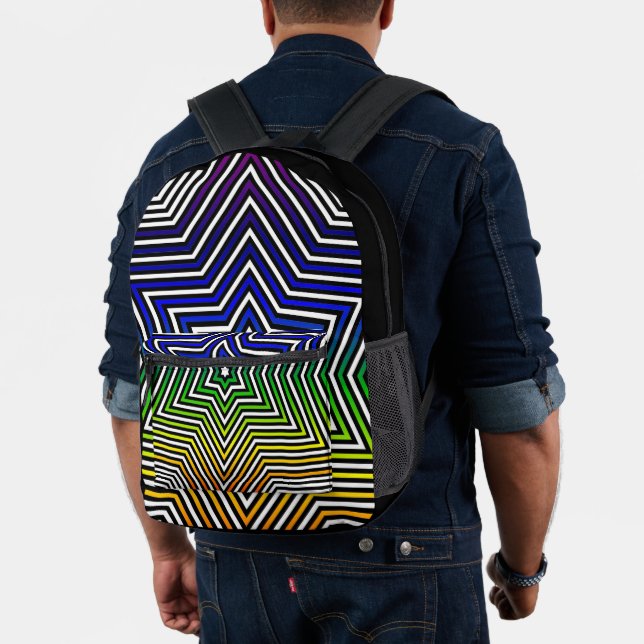Rainbow Star Pattern Alles über den Rucksack (Insitu (Modell))