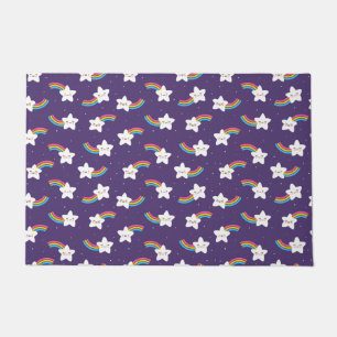Rainbow Stars Doormat Fußmatte
