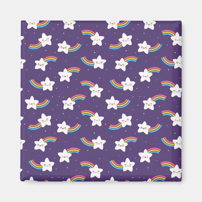 Rainbow Stars Magnet (Vorne)
