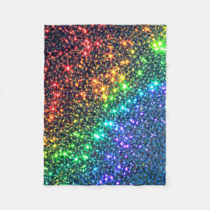 Rainbow Stars Party iPhone Wallet Case Fleecedecke
