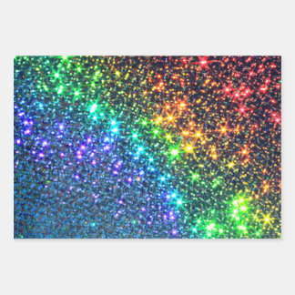 Rainbow Stars Party Paper Napkins Paper Teller Geschenkpapier Set