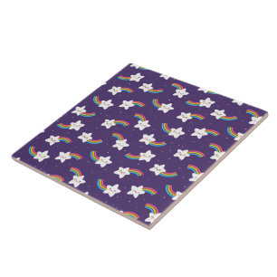 Rainbow Stars Tile Fliese
