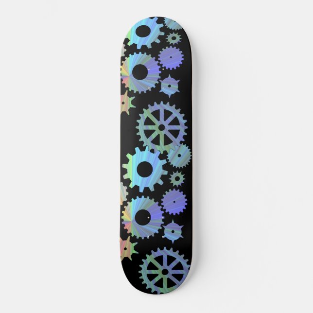 Rainbow-Steampen-Metallgetriebekunde Skateboard (Vorderseite)