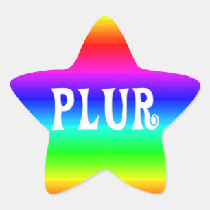 Rainbow Stern-Aufkleber
