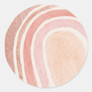 Rainbow-Sticker Runder Aufkleber