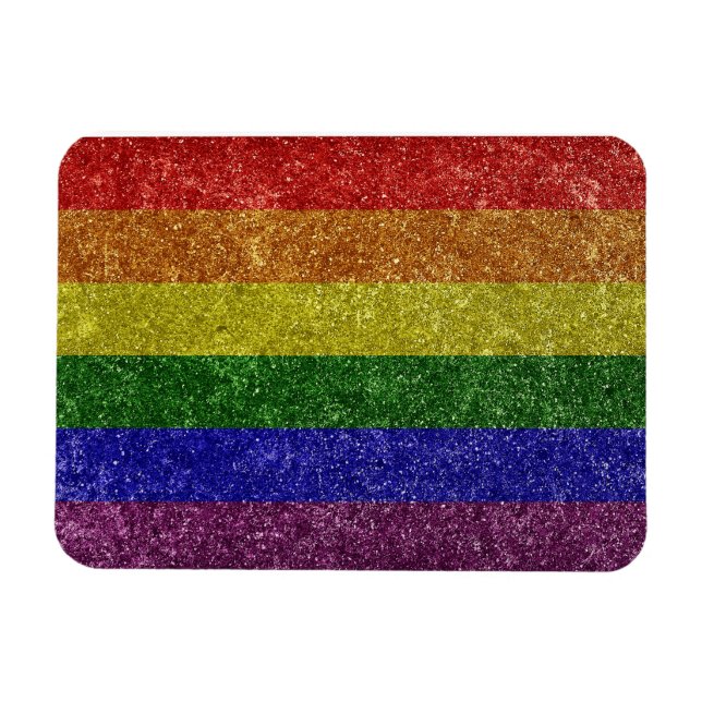 Rainbow-Stolperflagge Magnet (Horizontal)