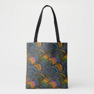 Rainbow-Stolz-Dot-Totbeutel