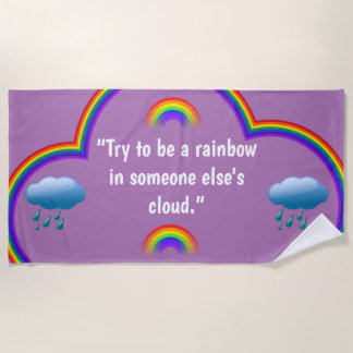 "Rainbow" Strandtuch