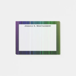 Rainbow-Streifen Post-it Klebezettel