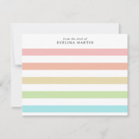 Rainbow-Streifen von Pastel