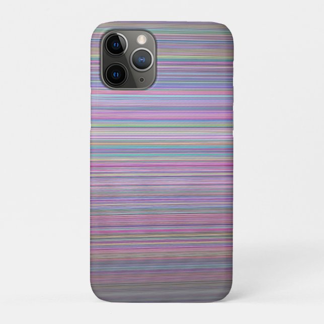 Rainbow Strip Case-Mate iPhone Hülle (Rückseite)