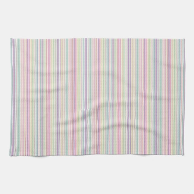 rainbow stripe background geschirrtuch (Horizontal)