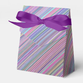 Rainbow Stripe Foto für gebrochenes Flachbildschir Geschenkschachtel