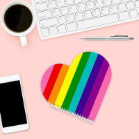 Rainbow Stripe Kinderherz