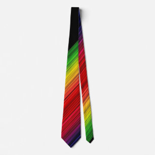 Rainbow Stripe Krawatte