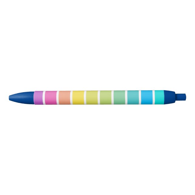Rainbow Stripe Multi-Color Pen Kugelschreiber (Vorderseite)