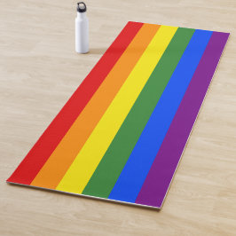Rainbow Stripes LGBTQ Prix Yogamatte