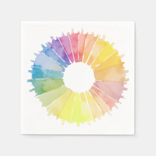 Rainbow Stripes Serviette