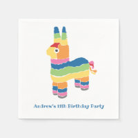 Rainbow Striping Pinata Geburtstagsparty