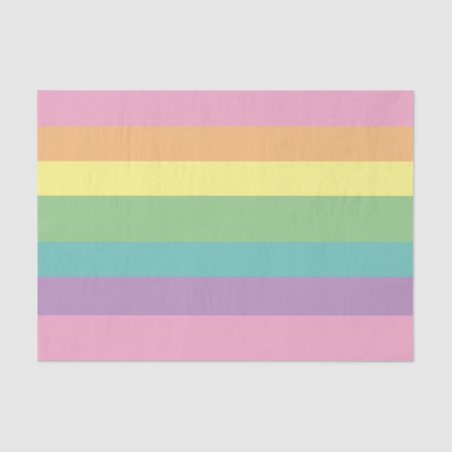 Rainbow Strippapier Seidenpapier (Vorderseite)