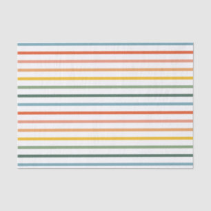 Rainbow Strips Gewebpapier Seidenpapier
