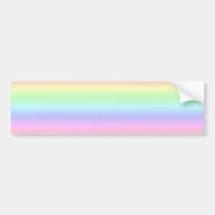 Rainbow Strips - Muster Autoaufkleber