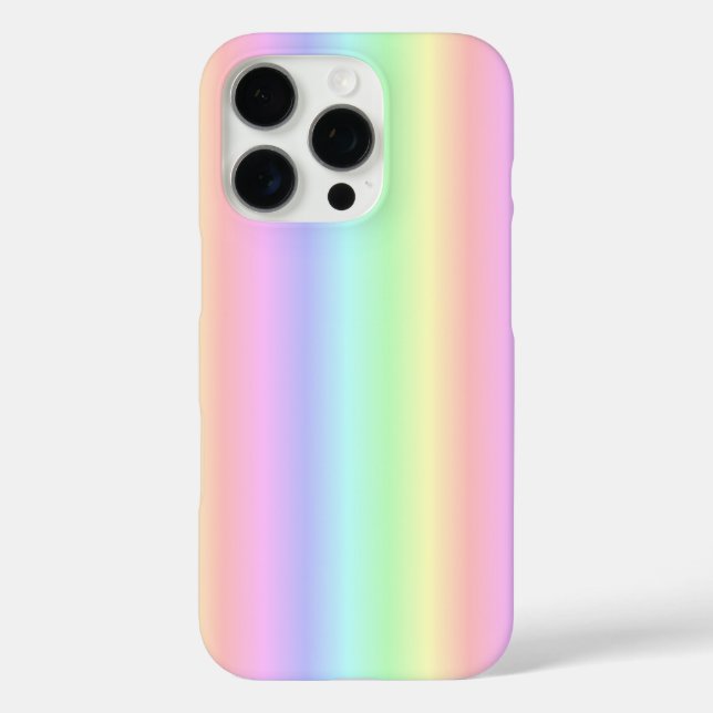 Rainbow Strips - Muster Case-Mate iPhone Hülle (Rückseite)