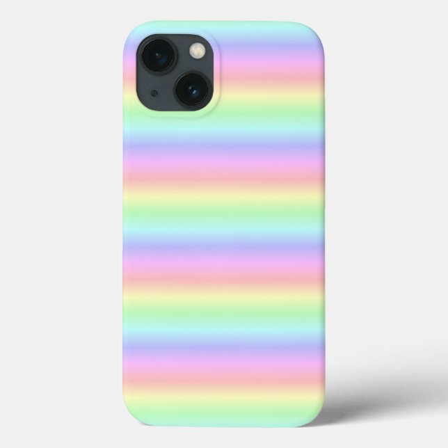 Rainbow Strips - Muster Case-Mate iPhone Hülle (Rückseite)