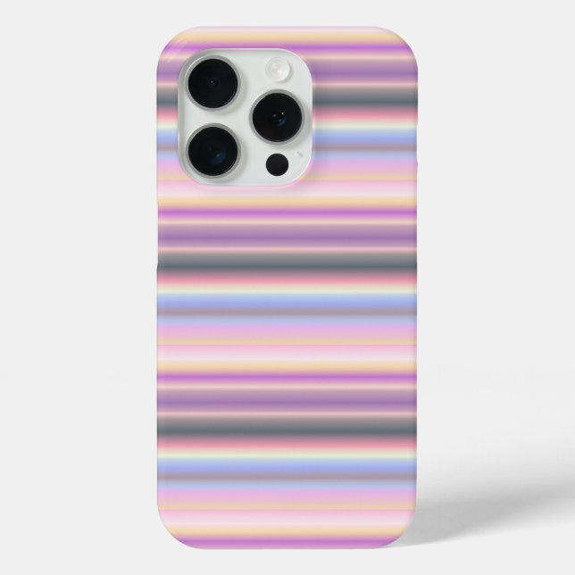Rainbow Strips - Muster Case-Mate iPhone Hülle (Rückseite)
