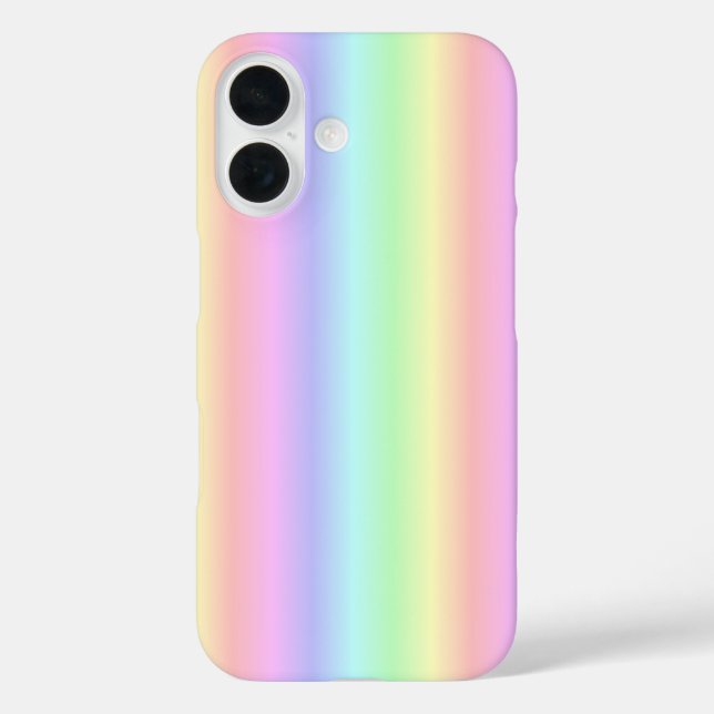 Rainbow Strips - Muster Case-Mate iPhone Hülle (Rückseite)
