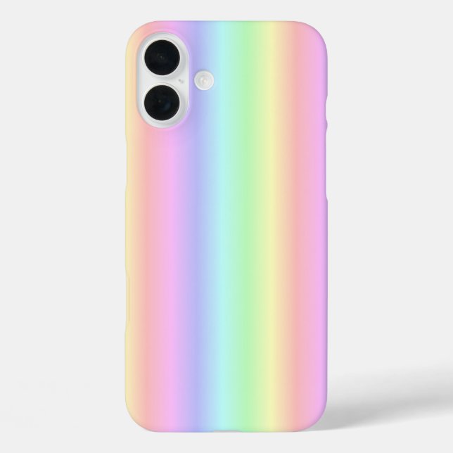 Rainbow Strips - Muster Case-Mate iPhone Hülle (Rückseite)