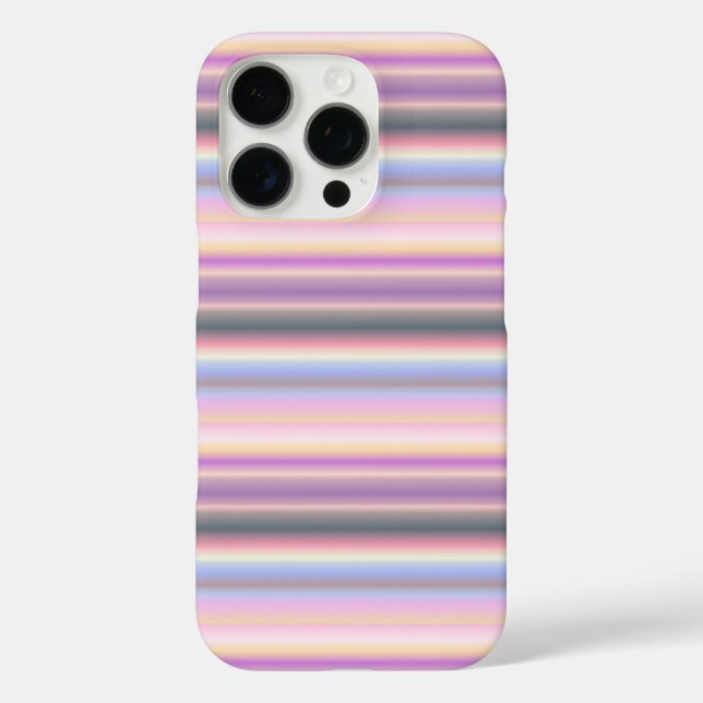 Rainbow Strips - Muster Case-Mate iPhone Hülle (Rückseite)