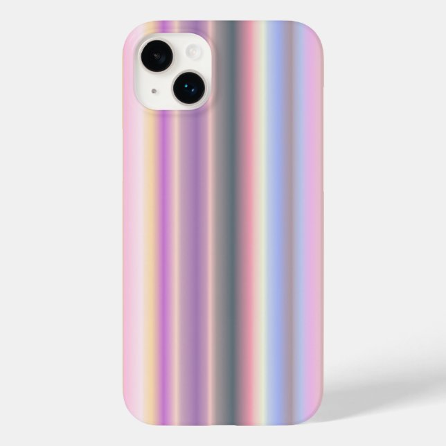 Rainbow Strips - Muster Case-Mate iPhone Hülle (Rückseite)