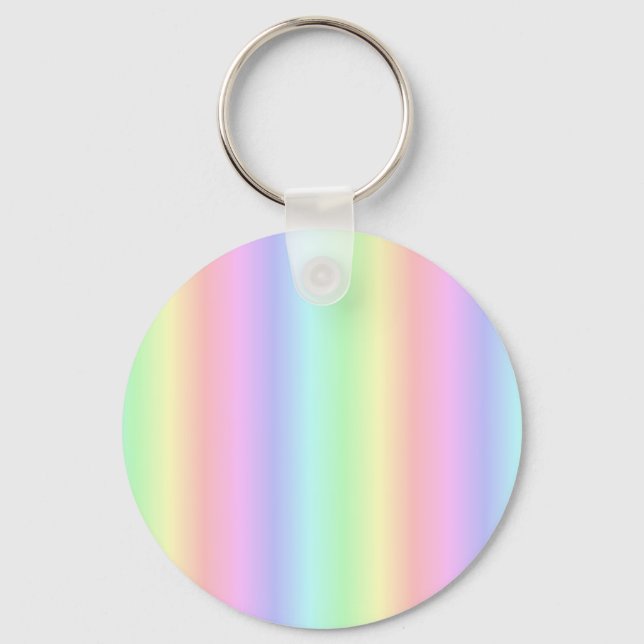 Rainbow Strips - Muster Schlüsselanhänger (Vorderseite)