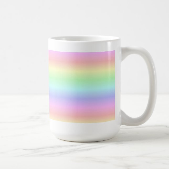 Rainbow Strips - Muster Tasse (Rechts)