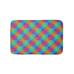 Rainbow Stylish Pattern Badematte