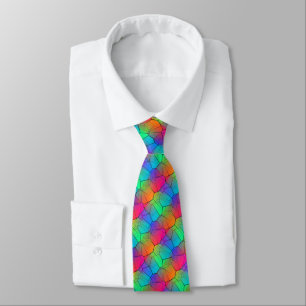 Rainbow Stylish Pattern Krawatte